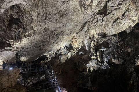 From Brasov: Slanic Salt Mine and Rasnov Cave + Tickets Private Tour – Entry Tickets Included