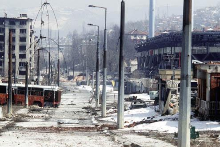 Sarajevo: Times of Misfortune War Tour Times of Misfortune in German, French, Italian or Spanish