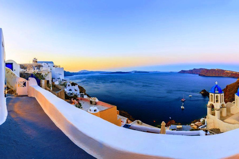 From Rethymno: Santorini Guided Tour and Cruise from Crete