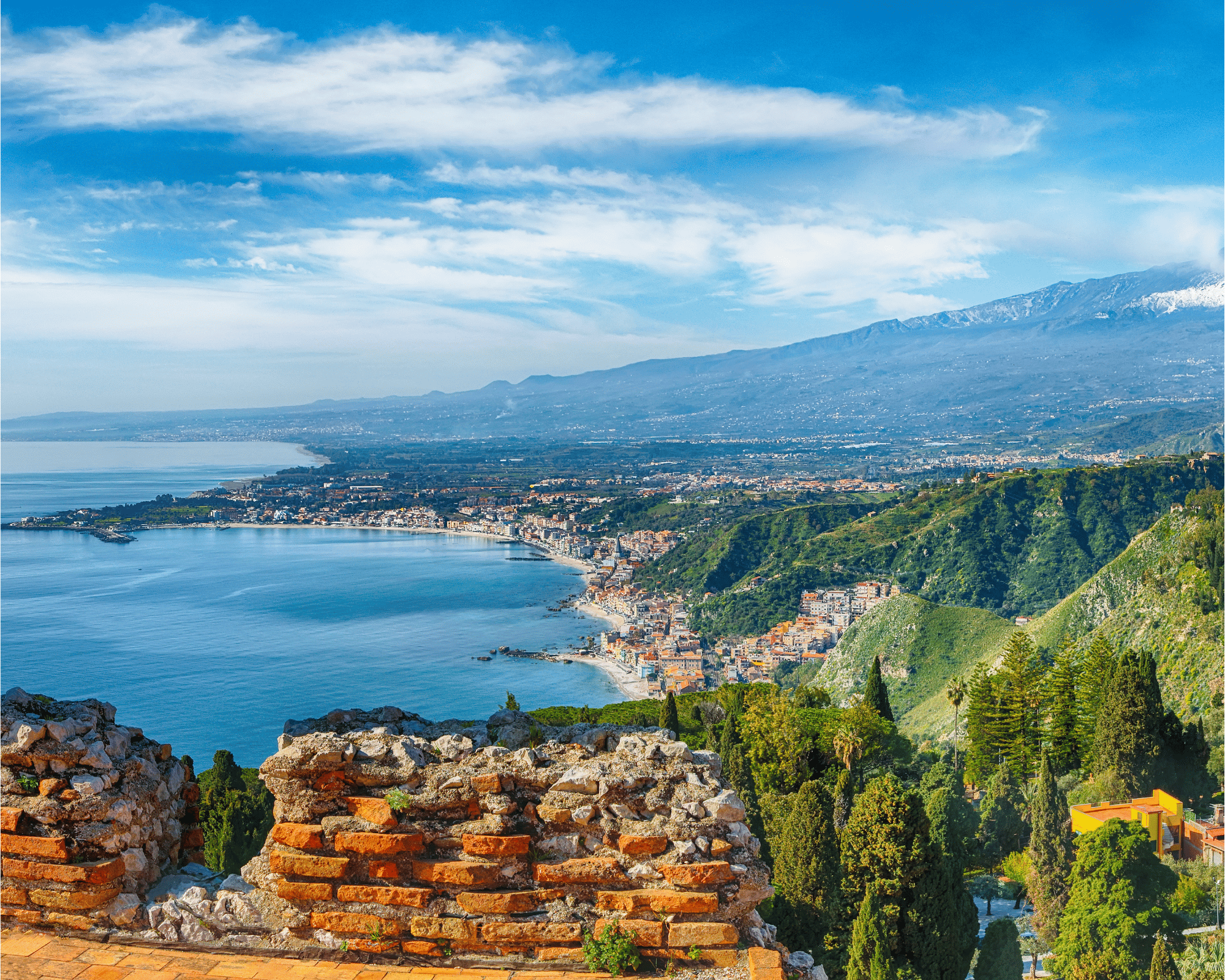 Ätna und Taormina ab Catania
