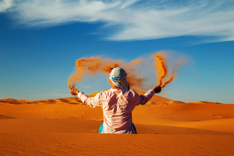 De Tânger: passeios de 4 dias no deserto via chefchaoun e fes