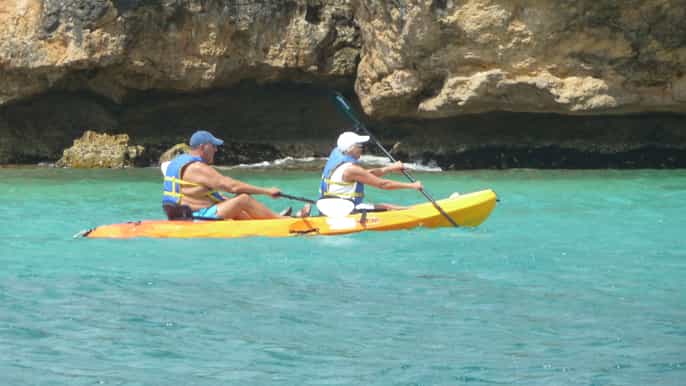 2hour kayak tour in curacao