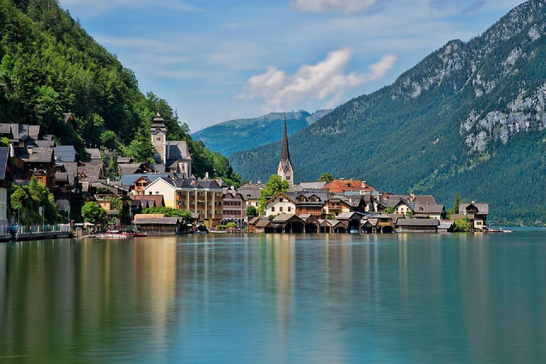 From Vienna: Hallstatt, Salzburg & Melk Day Trip VIP Mercedes E class - up to 3 people all inclusive