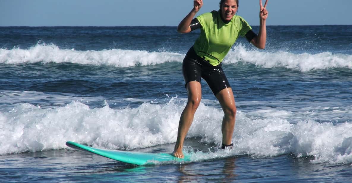Playa del Inglés 5-Hour Surf School - No Experience Required