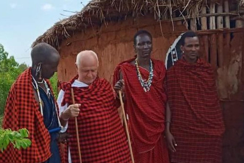 桑给巴尔：马赛村庄之旅和泻湖海龟游泳