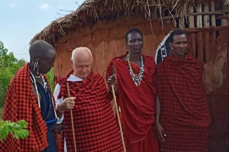 桑给巴尔：马赛村庄之旅和泻湖海龟游泳