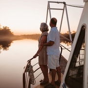 Longreach: Smithy's Sunset Cruise (15 Oct-30 March)