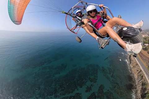 Paratrike flight in Malaga