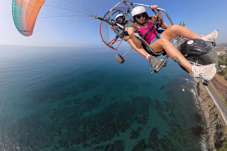 Paratrike flight in Malaga