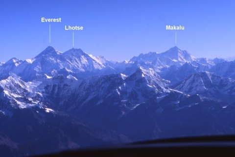 45-minutowa wycieczka lotnicza na Mount Everest z Katmandu