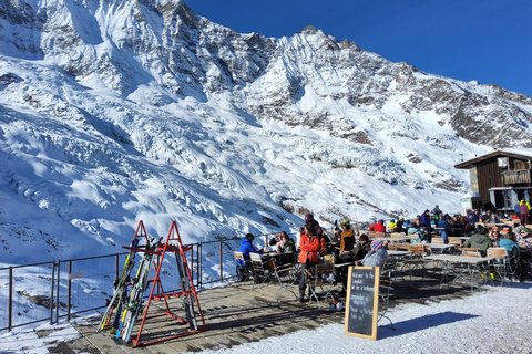 Saas-Fee: High Alpine Hike to 2,869 m with Glacier Views