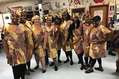 Spring Valley: Traditional West African Dance Class