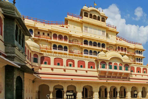 Jaipur : Visite touristique privée d&#039;une journéeVisite de Jaipur le même jour