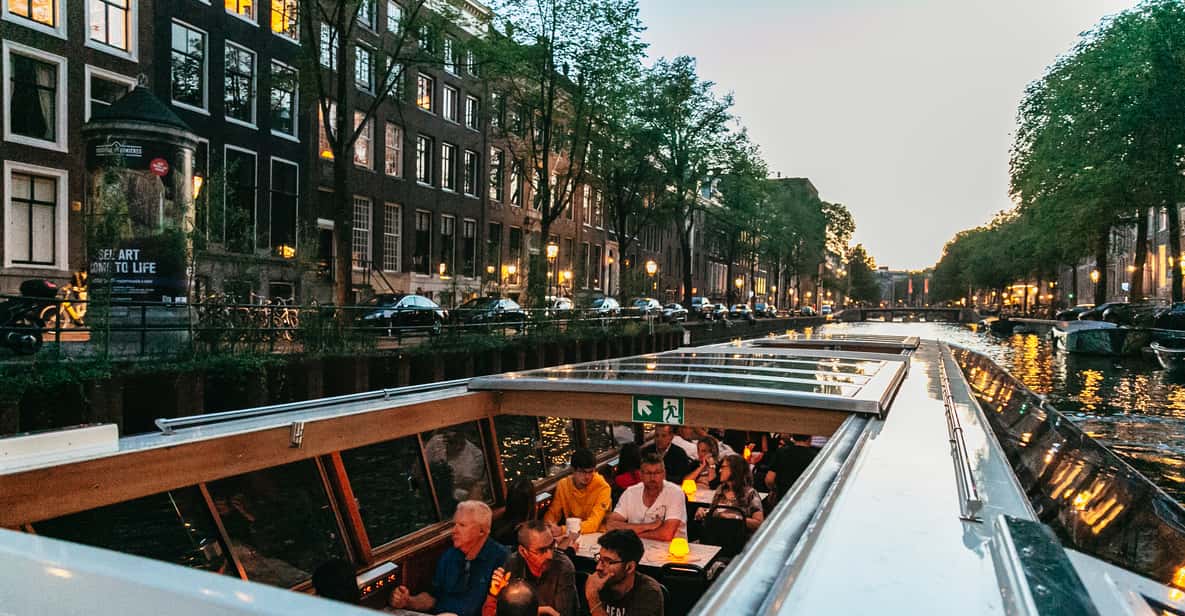Afbeelding 4 van Amsterdam: Avondvaart met Wijn en Snacks