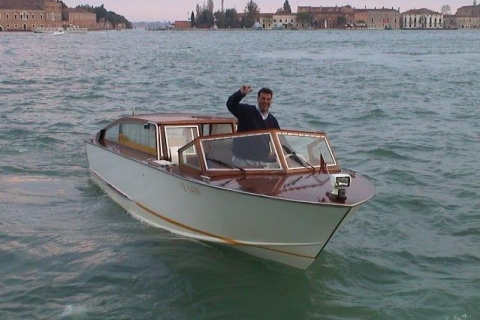 Venedig: Wassertaxi nach Santa Maria ElisabettaWassertaxi: Santa Maria Elisabetta – Piazzale Roma