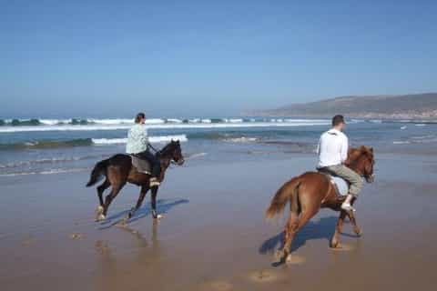 Agadir: Beach and Ranch Horse Riding Tour