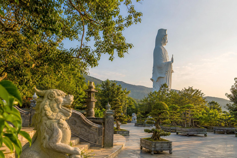 Da Nang: Marble Mountains, Monkey Mountain & Cave Tour Group Tour Afternoon (PM)