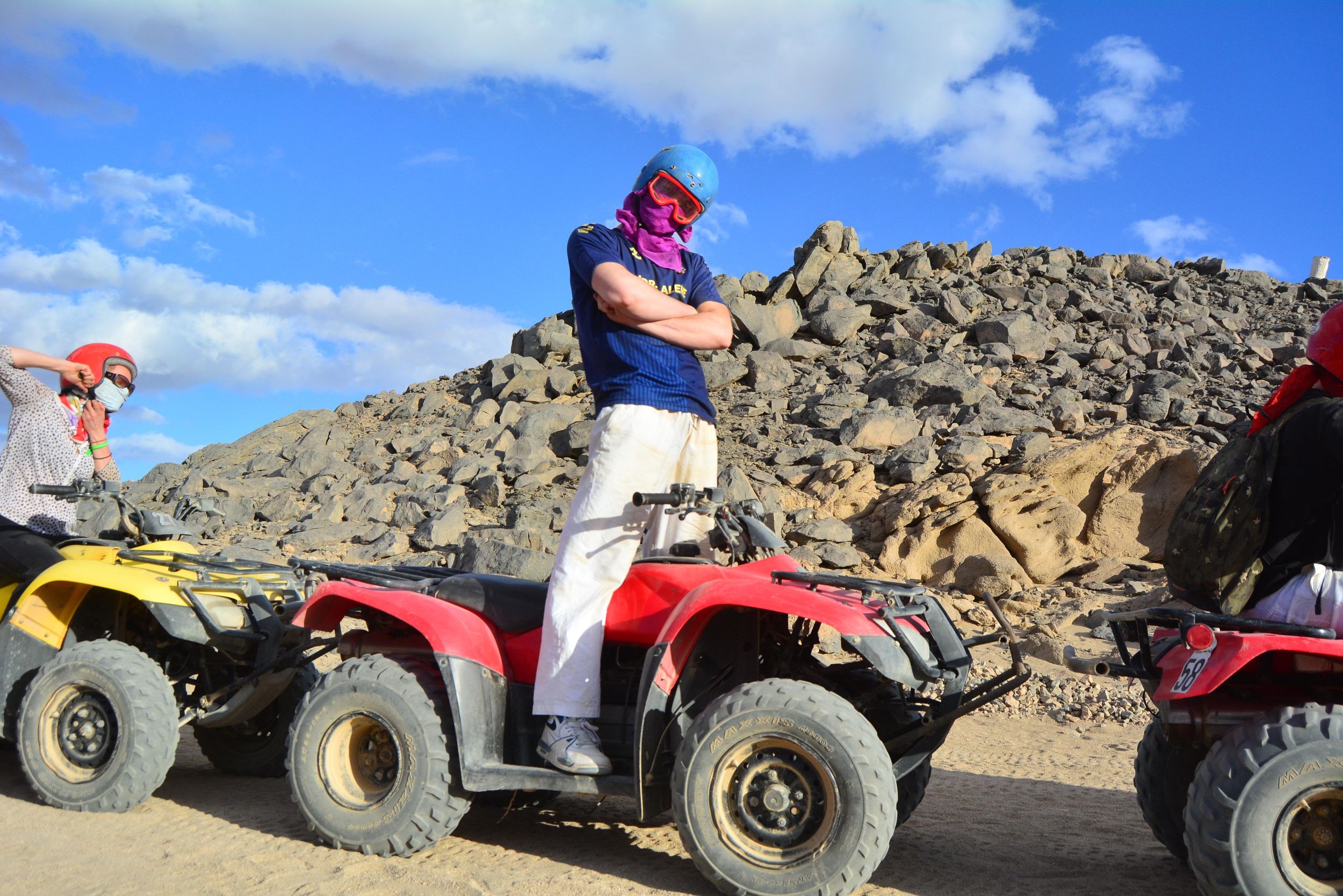 Hurghada: Express-Quad-Fahrt mit Transfer