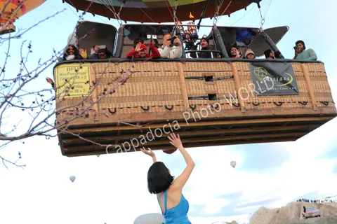 Photos de la Cappadoce au lever ou au coucher du soleil