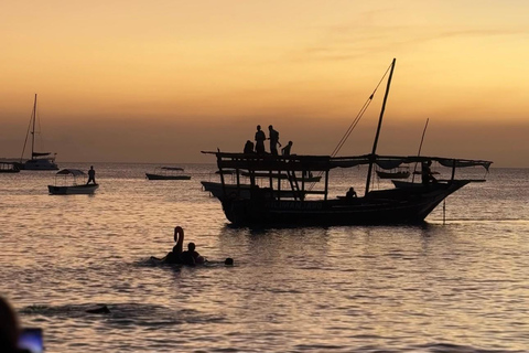 Zanzibar: Sunset Dhow Cruise Tour with Hotel Pickup