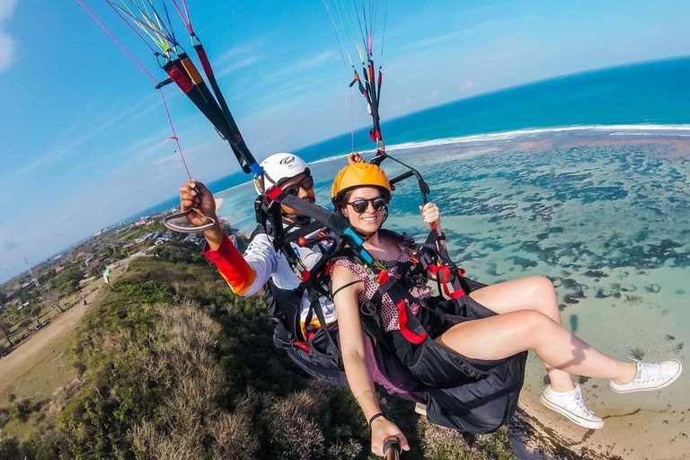 Bali: Paragliding, Uluwatu Temple & Kecak Fire Dance sunset Paragliding with Kecak Fire Dance Sunset & Uluwatu Temple