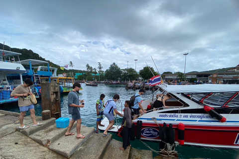 Von der Insel Phi Phi: Halbtägige Schnellbootfahrt