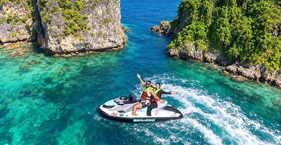 Koh Samui: Top-Speed Jet Ski Safari Pig & Five Islands Tour