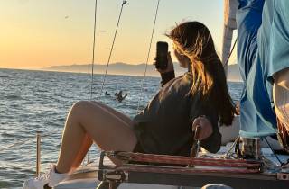 LA: Marina Del Rey Sunset Sailboat Cruise für Fotos