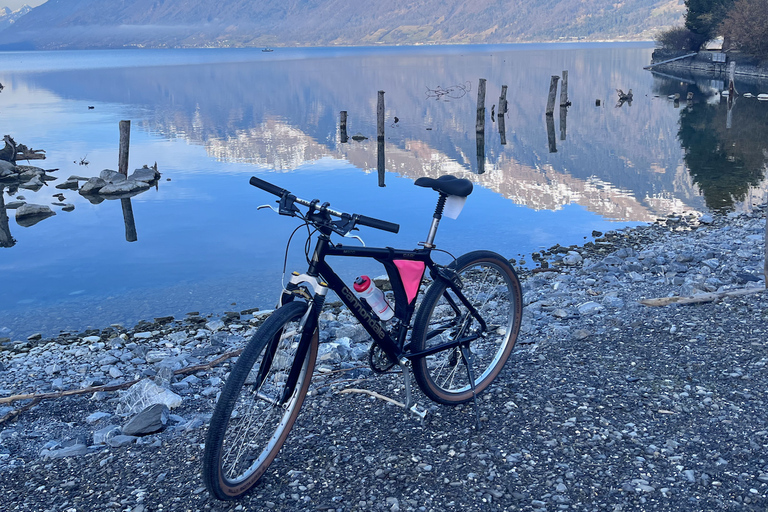 Tour in bicicletta della Valle di Interlaken: Fiumi, laghi e foresteTour in bicicletta della Valle di Interlaken - Fiumi, laghi e foreste