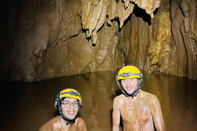 Phong Nha: Zipline Dark Cave & Paradise Cave Exploration Option 4: Full Adventure Experience - Drop-off in Hue