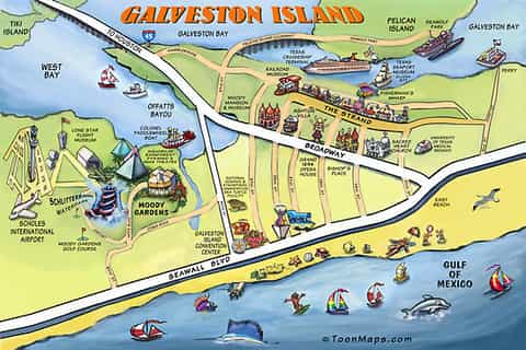 From Houston: 6-Hour Galveston Island Tour