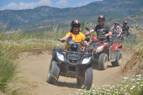 Kusadasi: Quad & Buggy Safari at Pamucak Beach Family Buggy For 3 Person
