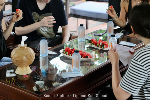 Koh Samui: Samui Zipline Adventure with Transfer service Zipline B - 16 Platforms