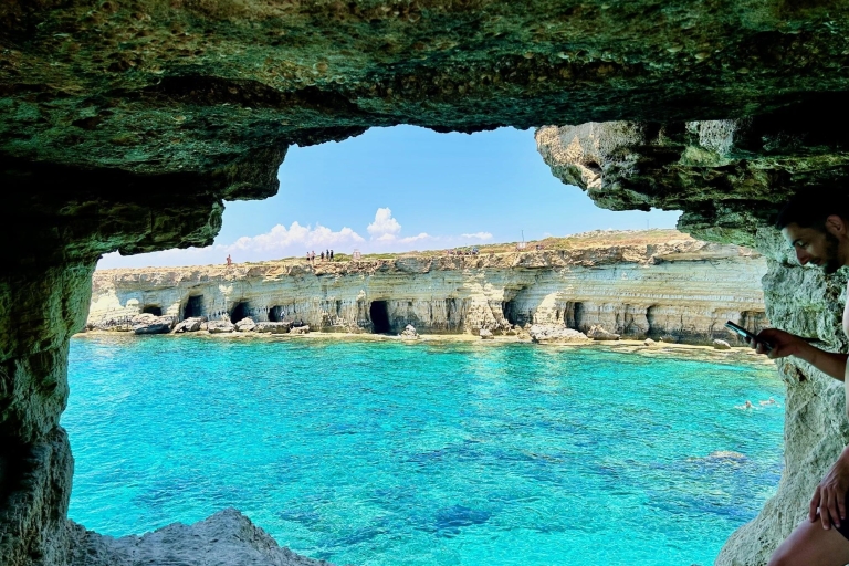 Cape Greco: Sea Caves, Bridge of Lovers with Barbeque