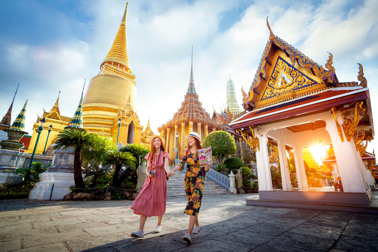 Bangkok: Grand Palace, Wat Arun, & Wat Pho Guided Tour