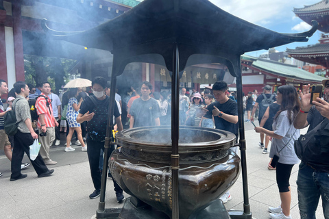 Tokyo : Visite d'Asakusa et du plus ancien temple de Tokyo, le Senso-jiTokyo : visite d'Asakusa et du plus ancien temple de Tokyo, le Senso-ji