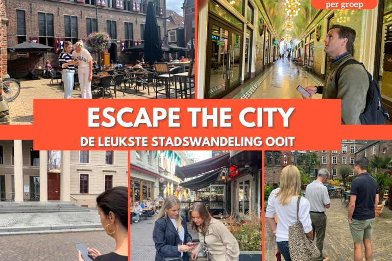Düsseldorf: Escape-the-City, stadswandeling puzzels Düsseldorf Escape the City Spel, interactieve stadswandeling