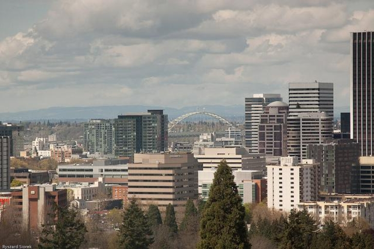 Portland: stadshoogtepunten in de ochtendGedeelde tour
