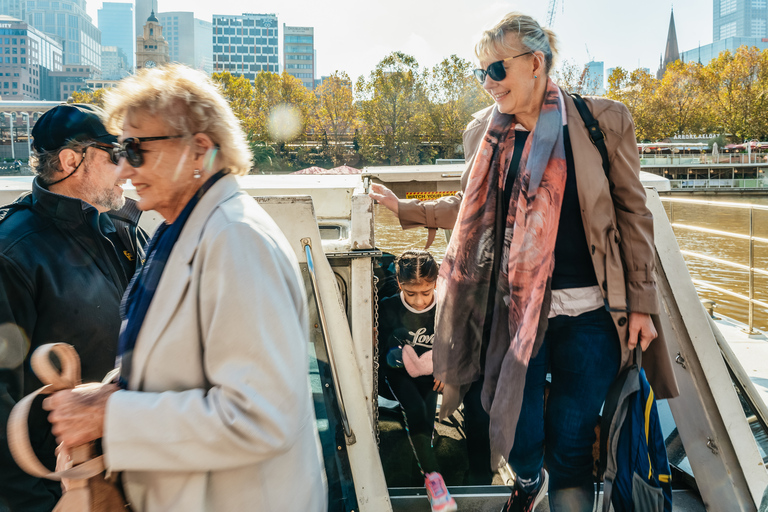 Melbourne: 2-timmars flodkryssning med stadens höjdpunkterMelbourne: Se stadens höjdpunkter på 2 timmars flodkryssning