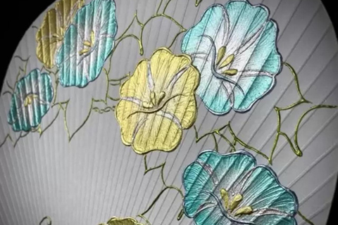 Kyoto: Kinsai Gold Craft and Tsutsugaki Technique Experience