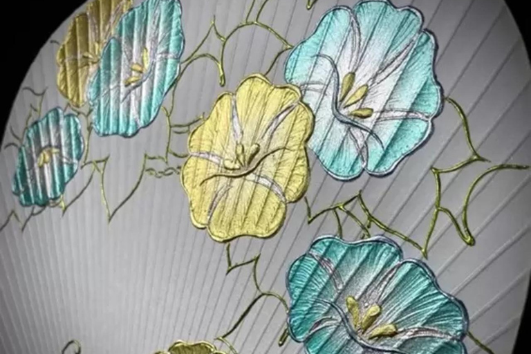 Kyoto: Kinsai Gold Craft and Tsutsugaki Technique Experience