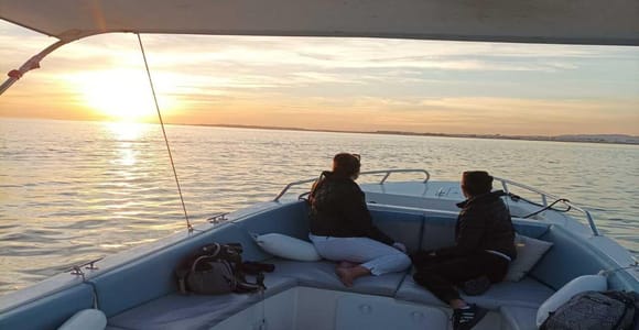 From Olhão: Ria Formosa Sunset Boat Tour