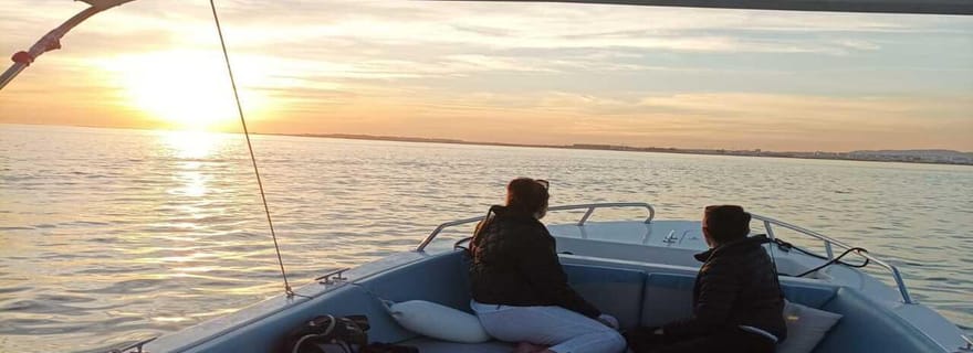 Excursion dans la Ria Formosa avec coucher de soleil - Olhão