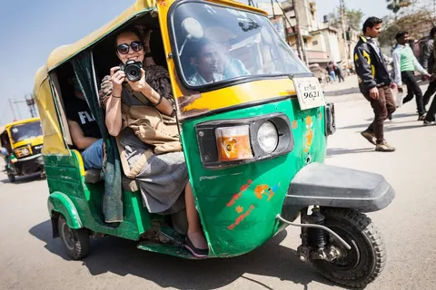 Agra: Tour in Tuk-Tuk/Rickshaw di 3 ore