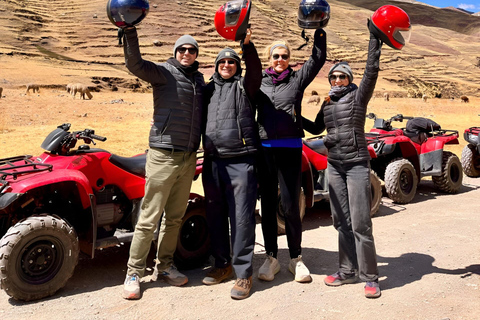 Cusco: Spiritual ATVs Tour Rainbow Mountain & the Red Valley