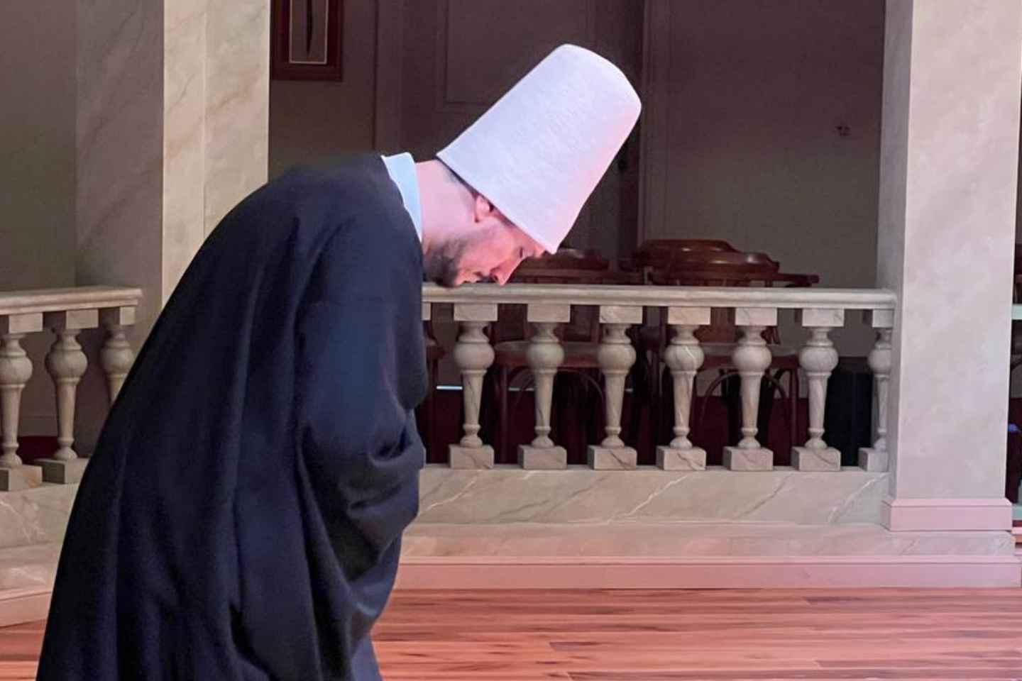 Whirling Dervish Ceremony with view of the Bosphorus