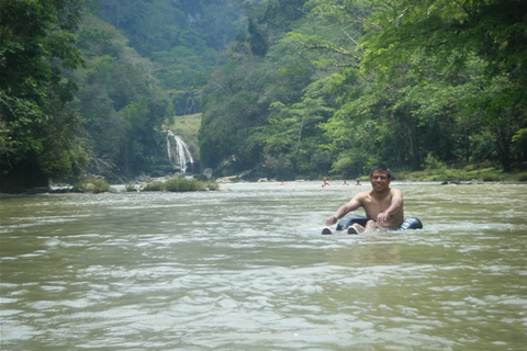 Från Lanquin: Semuc Champey Park och Kanba Cave Guidad tur