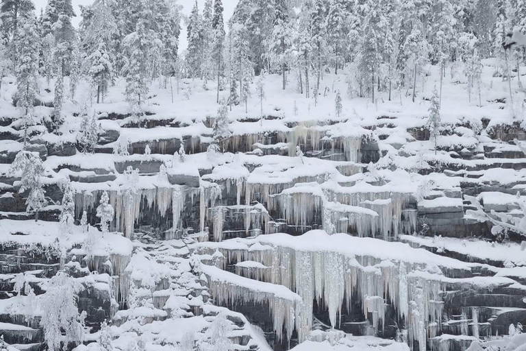 Rovaniemi to Ruka Roller Coaster & Korouoma Canyon Waterfall