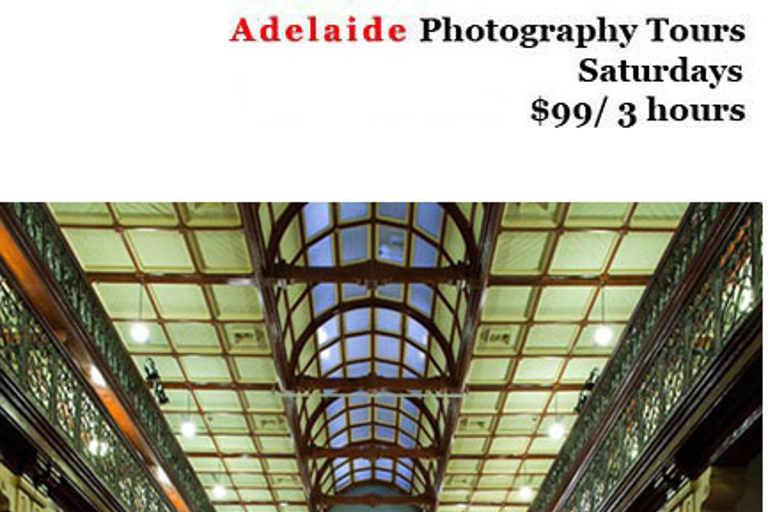 3 heures Atelier de photographie numérique à Adelaide