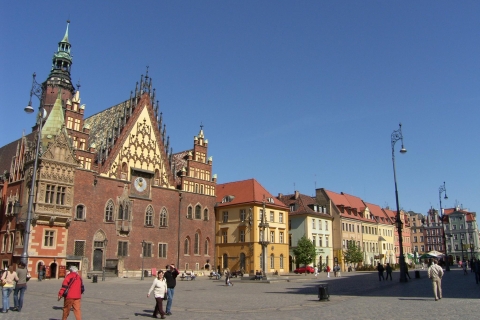 Visite de la ville de Wrocław avec gondole ou promenade en bateau